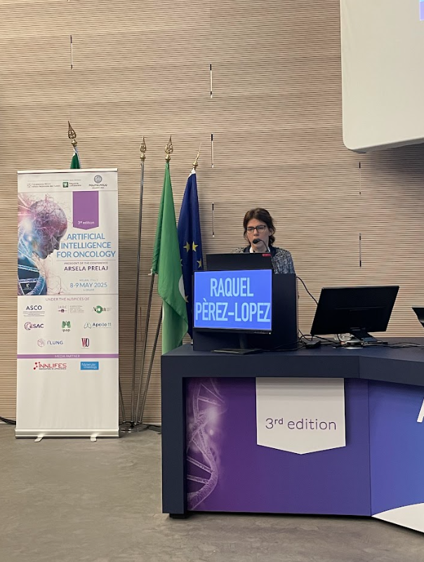 Vall d’Hebron Institute of Oncology (VHIO) (@vhio) on Twitter photo 💬 <a href="/RaqPerezLopez/">Raquel Perez-Lopez</a> <a href="/radiomicsVHIO/">Radiomics Group</a> presents “Radiomics: Where Are We in Clinical Cancer Practice?” at the 3rd #AIforOncology Congress — highlighting the power of imaging and AI in cancer diagnosis and treatment.
<a href="/ESAC_cancerAI/">EU Interdisc. Society of AI for Cancer Research</a> 💬 <a href="/RaqPerezLopez/">Raquel Perez-Lopez</a> <a href="/radiomicsVHIO/">Radiomics Group</a> presents “Radiomics: Where Are We in Clinical Cancer Practice?” at the 3rd #AIforOncology Congress — highlighting the power of imaging and AI in cancer diagnosis and treatment.
<a href="/ESAC_cancerAI/">EU Interdisc. Society of AI for Cancer Research</a>