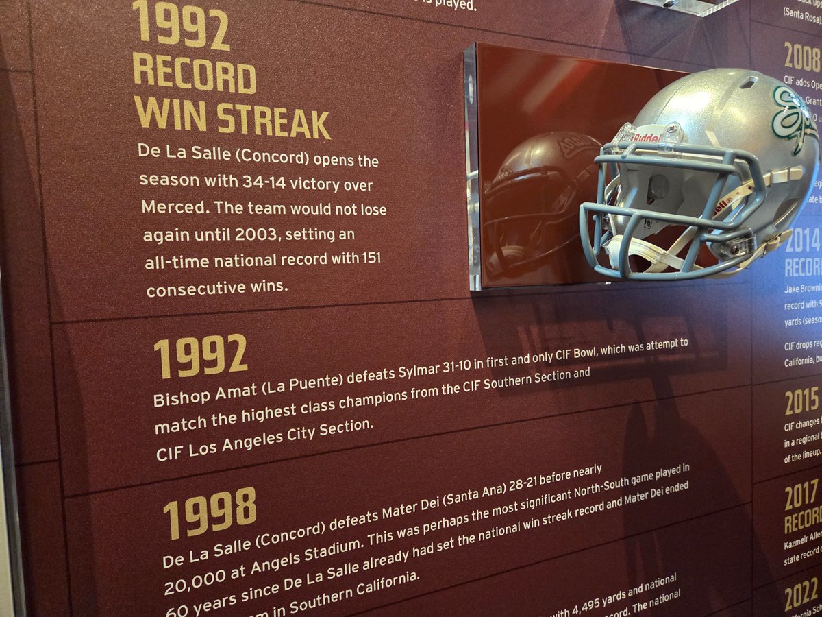 💙💛BISHOP AMAT💙💛 1992' CIF-SS DIVISION 1  🏆&amp; REEBOK BOWL CHAMPIONS🏆 15-0... @ The Rose Bowl🌹 California High School Hall of Fame ⭐️Steadfast⭐️Loyal &amp; True⭐️