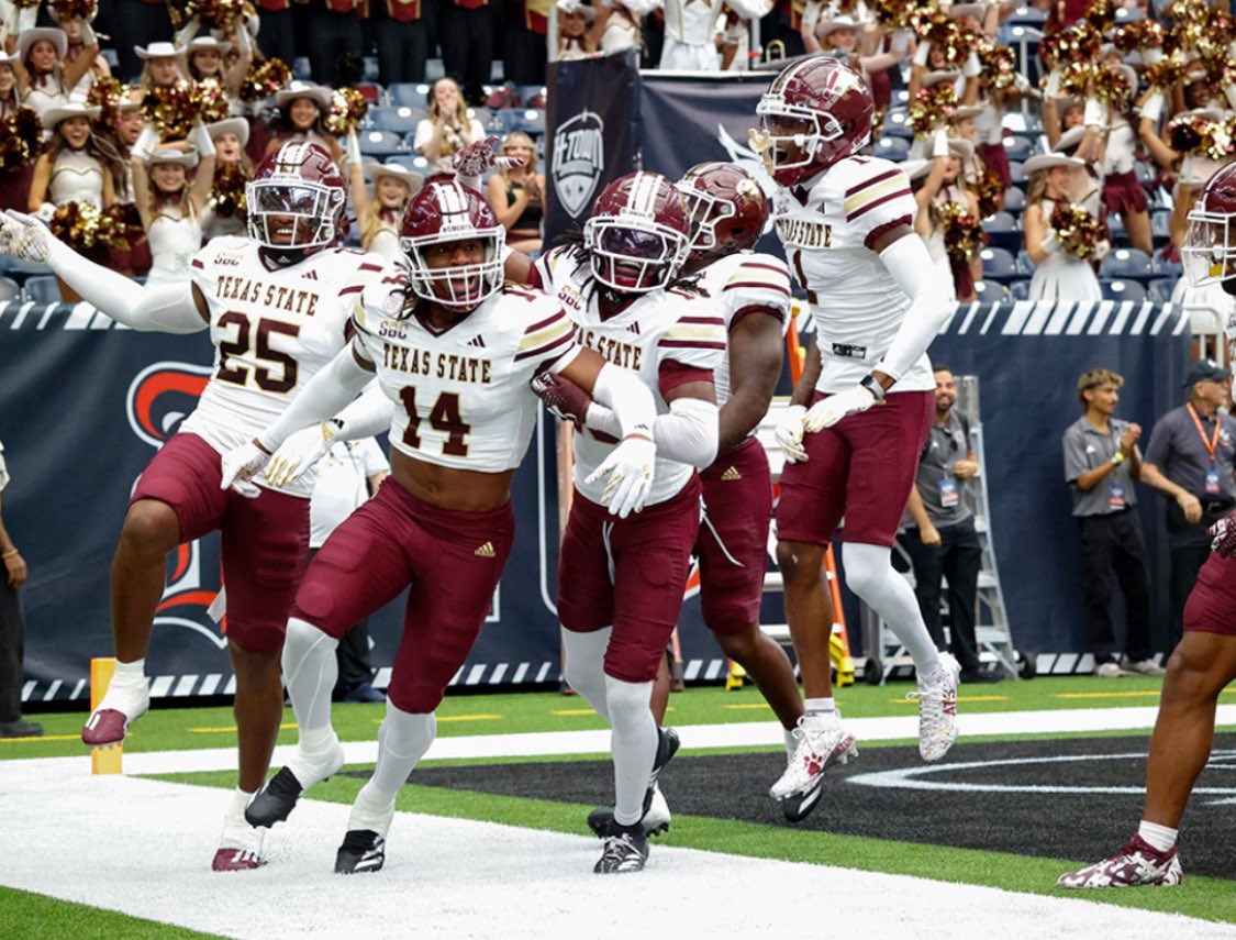 KingstonRodgers99 (@kingstonrodgers) on Twitter photo After a great conversation with <a href="/TrustMyEyesO/">⭕️FFERTUNITY</a> I am blessed to receive my first 🅾️ffer with Texas State
#gobobcats
<a href="/CoachJudie5372/">Coach Judie</a>
<a href="/CoachColvin7/">Andrew Colvin</a>
<a href="/Coach_Owens5/">Radarius Owens (Coach 🅾️)</a>
<a href="/RC_Bulldogs/">Royse City Football</a> After a great conversation with <a href="/TrustMyEyesO/">⭕️FFERTUNITY</a> I am blessed to receive my first 🅾️ffer with Texas State
#gobobcats
<a href="/CoachJudie5372/">Coach Judie</a>
<a href="/CoachColvin7/">Andrew Colvin</a>
<a href="/Coach_Owens5/">Radarius Owens (Coach 🅾️)</a>
<a href="/RC_Bulldogs/">Royse City Football</a>