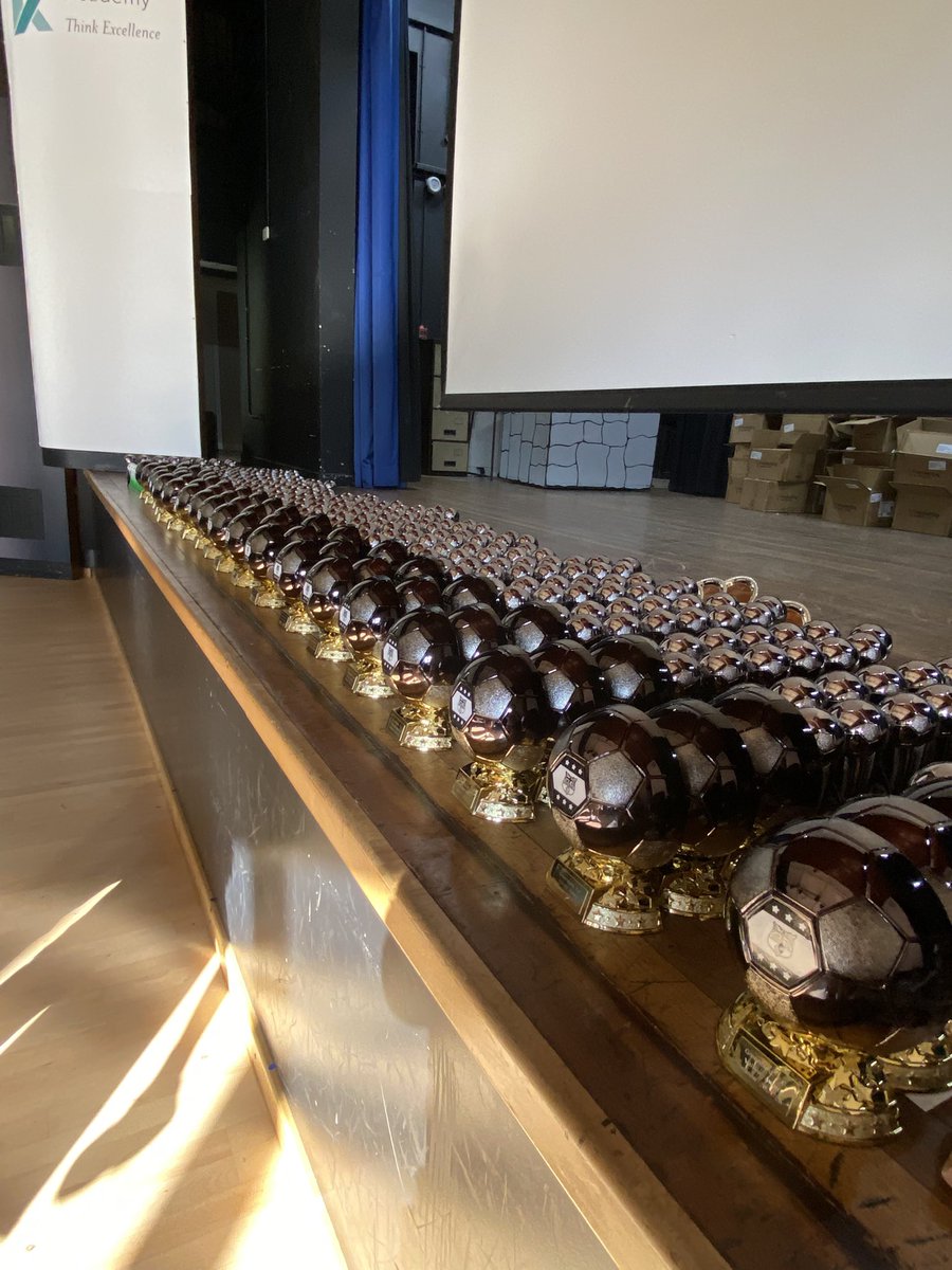 Tomorrow is one of those days in the Grassroots Calendar that I really enjoy!

600 players collecting their end of season awards, don’t they look good! 

A customary post presentation beer and curry with fellow committee members afterwards, too! <a href="/GreenbankJFC/">Greenbank FC</a> season number 27 ✅