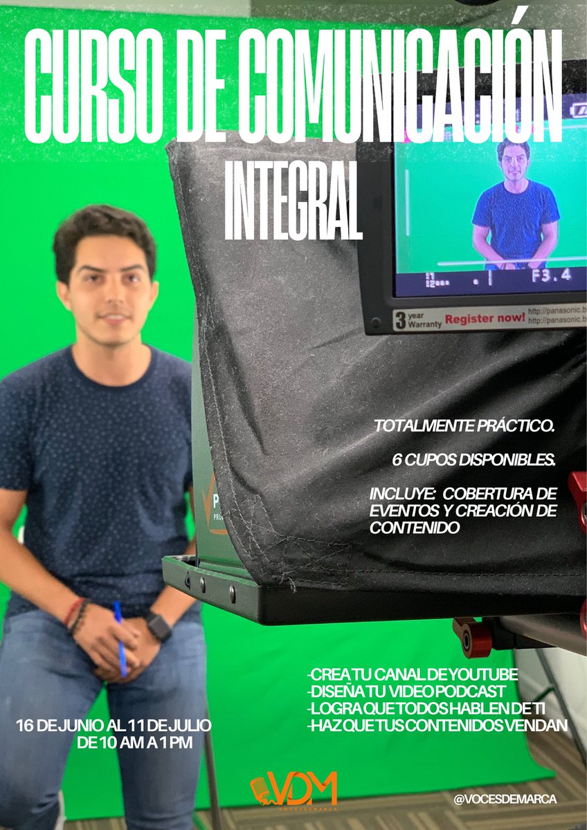 Más información aquí: vocesdemarca.com/curso-integral…