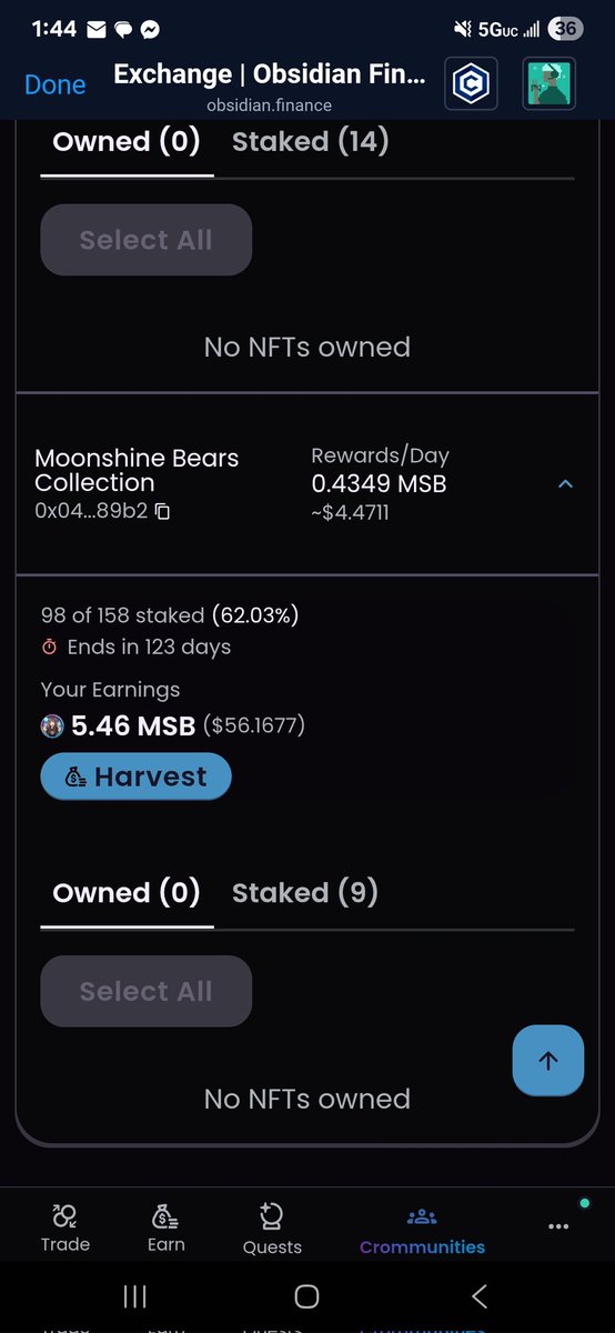 These NFT rewards by <a href="/99BottlesofBear/">90 Bears Project</a> are unmatched 💰💰🚀🚀