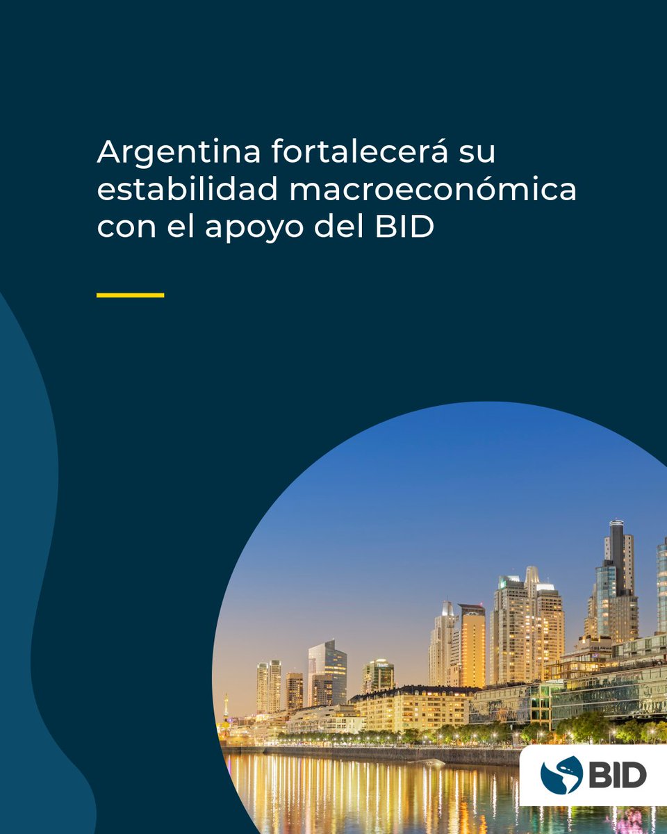 Aprobamos un préstamo de US$500 millones para #Argentina. Este crédito forma parte de un paquete de US$10.000 millones a 3 años y contribuirá a los esfuerzos del país para enfrentar los desafíos de la balanza de pagos, afianzar la sostenibilidad fiscal y profundizar las reformas