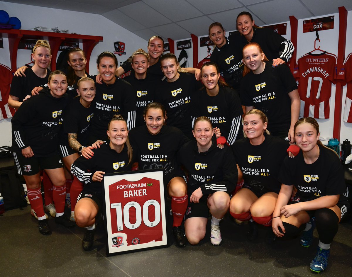 Thank you <a href="/ExeterCityWFC/">Exeter City Women FC</a> - what a club ❤️