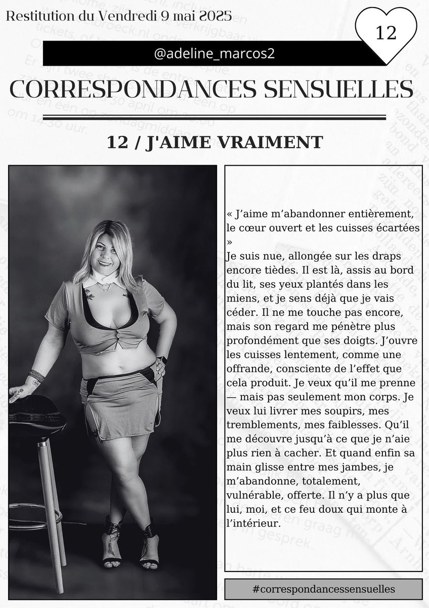 adeline_marcos2 (@adeline_marcos2) on Twitter photo Ma nouvelle #correspondancessensuelles avec <a href="/Desirdesmots/">Correspondances avec Matthieu</a>
<a href="/leloungesexy/">π
π
π
π
π
€π
π
π
</a> <a href="/DLingeriesexy/">ππ»ππππππ£πππ€ππ©πͺπ #π
π³πΉ</a> <a href="/AmatriceFr/">Amatrices FR</a> <a href="/Body_Art_be_fr/">Sex and Body Art π</a> <a href="/BoobsDiscret/">boobs discret 2k π€£</a> <a href="/_coyotes_girls/">Coyote girls</a> <a href="/CRAZYNUDEART2/">ππππππππ£π’ππππππππ</a> <a href="/OrgasmicGroup/">Virtual Orgasmic Group 20k π</a> Ma nouvelle #correspondancessensuelles avec <a href="/Desirdesmots/">Correspondances avec Matthieu</a>
<a href="/leloungesexy/">π
π
π
π
π
€π
π
π
</a> <a href="/DLingeriesexy/">ππ»ππππππ£πππ€ππ©πͺπ #π
π³πΉ</a> <a href="/AmatriceFr/">Amatrices FR</a> <a href="/Body_Art_be_fr/">Sex and Body Art π</a> <a href="/BoobsDiscret/">boobs discret 2k π€£</a> <a href="/_coyotes_girls/">Coyote girls</a> <a href="/CRAZYNUDEART2/">ππππππππ£π’ππππππππ</a> <a href="/OrgasmicGroup/">Virtual Orgasmic Group 20k π</a>