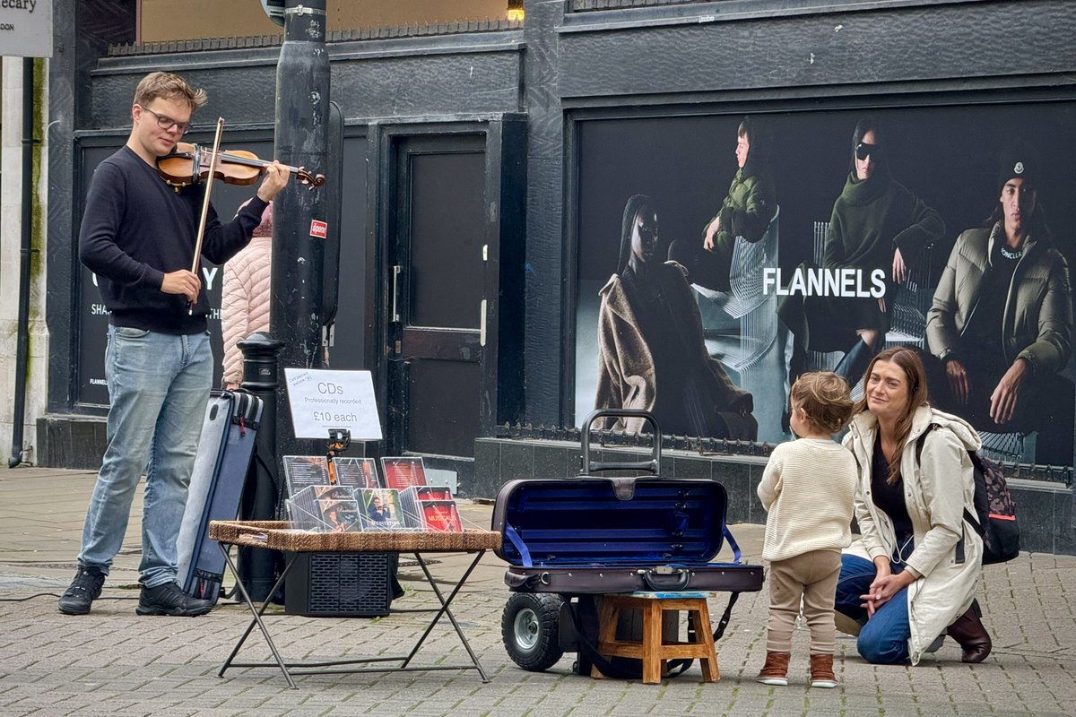 I’ve been serenading the people of Chester, young and old, for years!

If you’d like to hear me perform beautiful, relaxing music – with a live orchestra! – I’m giving a concert at Chester’s Town Hall, tomorrow evening. 🎻 Book tickets here: PhilipChidell.com <a href="/ShitChester/">12 years of Shitchester</a>