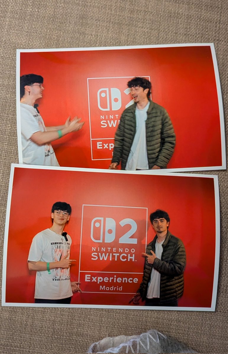 hoy tuve el placer de probar la Nintendo Switch 2 en primicia con Migre.

he grabado casi toda la experiencia, la tendréis pronto en YouTube &lt;3