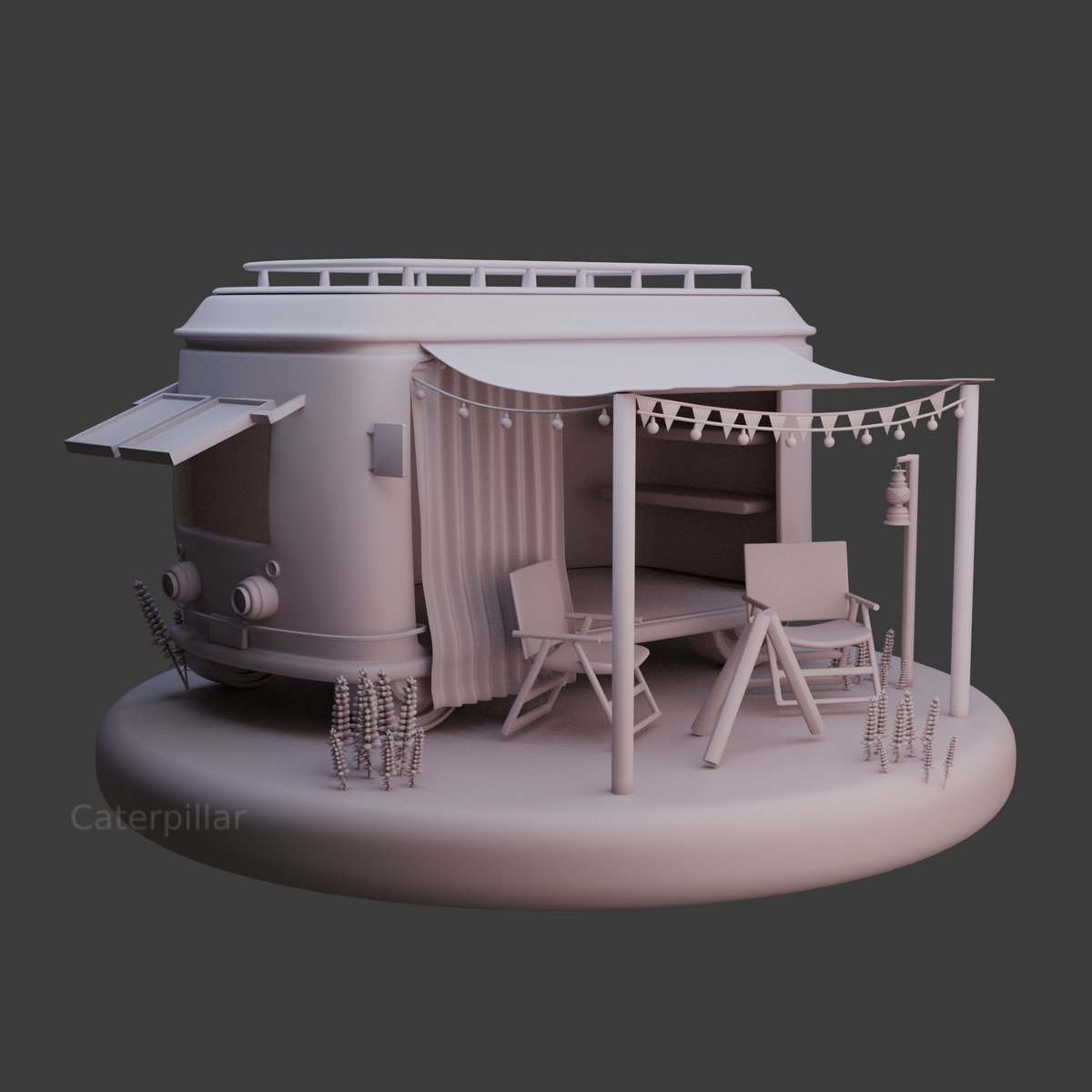 _catee_pillar_'s tweet photo. I LOVEEEE clay renders sm!!!💕 
#miniatureart #3dart #diorama #clayrender #comic #blenderartist https://t.co/61zbZgOiFC