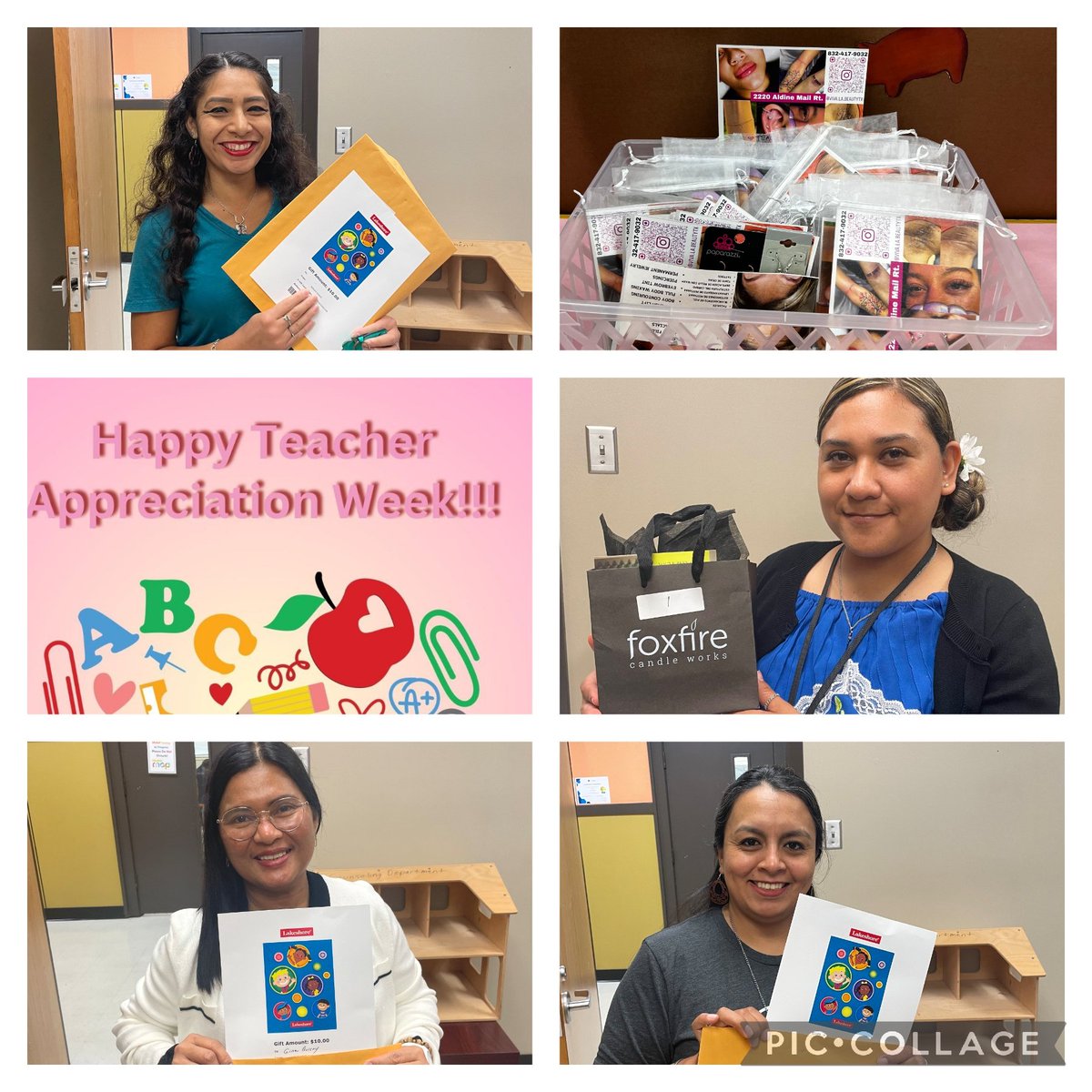 Nolie Bechara (@becharanolie) on Twitter photo Teachers felt so much appreciated this week! Grateful for our admin team <a href="/Jldiaz_1/">Jose Diaz</a> <a href="/rocharoy/">Roy Rocha</a> & to our counselor <a href="/TBerryMEd/">Tarena Berry</a> for all the treats be it edible or not! They made our tummy bigger 😀 and our hearts happier! <a href="/OrangeGroveAISD/">Orange Grove Tigers</a> <a href="/AldineISD/">Aldine ISD</a> #TeacherAppreciationWeek #Grateful Teachers felt so much appreciated this week! Grateful for our admin team <a href="/Jldiaz_1/">Jose Diaz</a> <a href="/rocharoy/">Roy Rocha</a> & to our counselor <a href="/TBerryMEd/">Tarena Berry</a> for all the treats be it edible or not! They made our tummy bigger 😀 and our hearts happier! <a href="/OrangeGroveAISD/">Orange Grove Tigers</a> <a href="/AldineISD/">Aldine ISD</a> #TeacherAppreciationWeek #Grateful