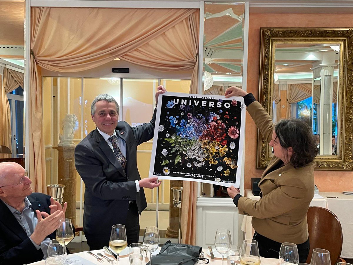 Ignazio Cassis (@ignaziocassis) on Twitter photo Una serata ricca di scambi e di ispirazione con il Consiglio dell’<a href="/USI_university/">USI University</a> e gli ospiti del 29° #DiesAcademicus.
L’USI arricchisce in maniera importante il panorama universitario svizzero🇨🇭ed è anche tra le 10 migliori «small universities» al mondo 🌍 👍
Grazie per Una serata ricca di scambi e di ispirazione con il Consiglio dell’<a href="/USI_university/">USI University</a> e gli ospiti del 29° #DiesAcademicus.
L’USI arricchisce in maniera importante il panorama universitario svizzero🇨🇭ed è anche tra le 10 migliori «small universities» al mondo 🌍 👍
Grazie per