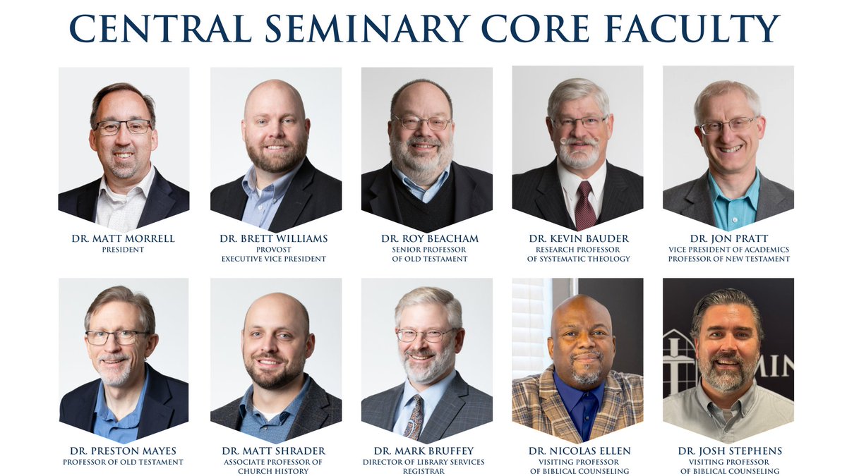As we wrap up the final day of the spring semester, we are thankful for our faculty and their commitment to equipping the next generation of spiritual leaders for gospel ministry.