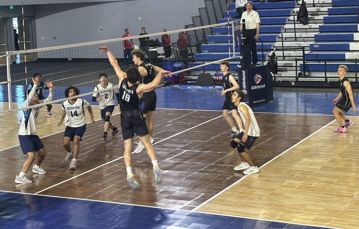 🏐 Boys Volleyball making history with their first WIN at the STATE tournament!
- Set 3 lost 15-25
- Set 4 won 25-19 to win the match over DSST: College View

They advance and play again at 4:30 PM today! (Opponent TBD) 

GO LIONS!