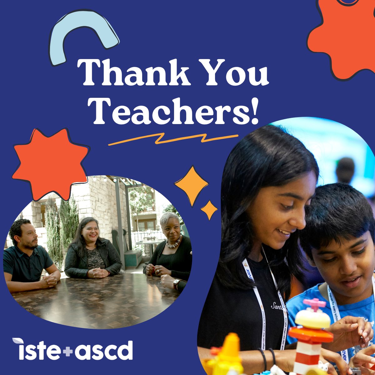 ISTEofficial's tweet image. 💬 Who’s the teacher you’ll always remember?
As #TeacherAppreciationWeek wraps up, join the #TagATeacher Challenge!
🎉 Tag an educator who made an impact & share why they mattered.
Let’s flood the feed with gratitude. 💛
#ThankATeacher #TeachersMatter #EdChat