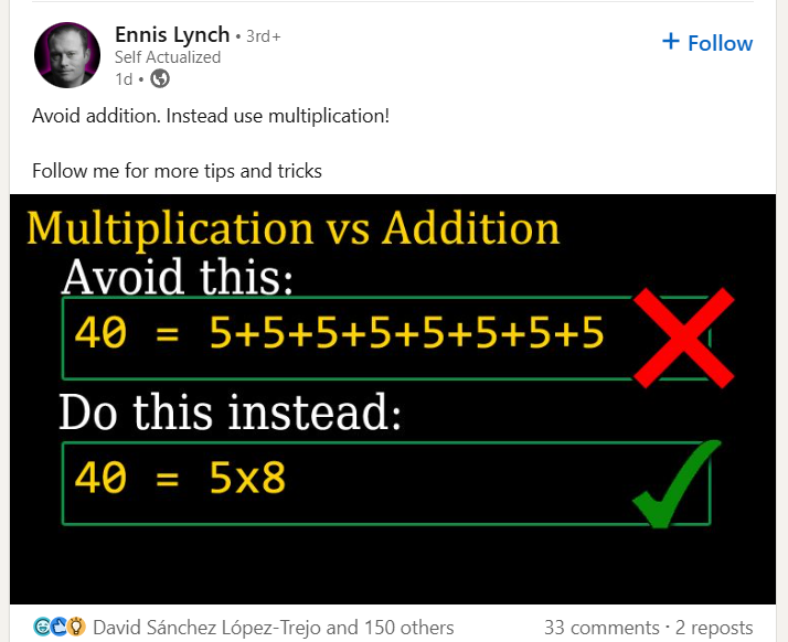 Amazing things are happening on LinkedIn
