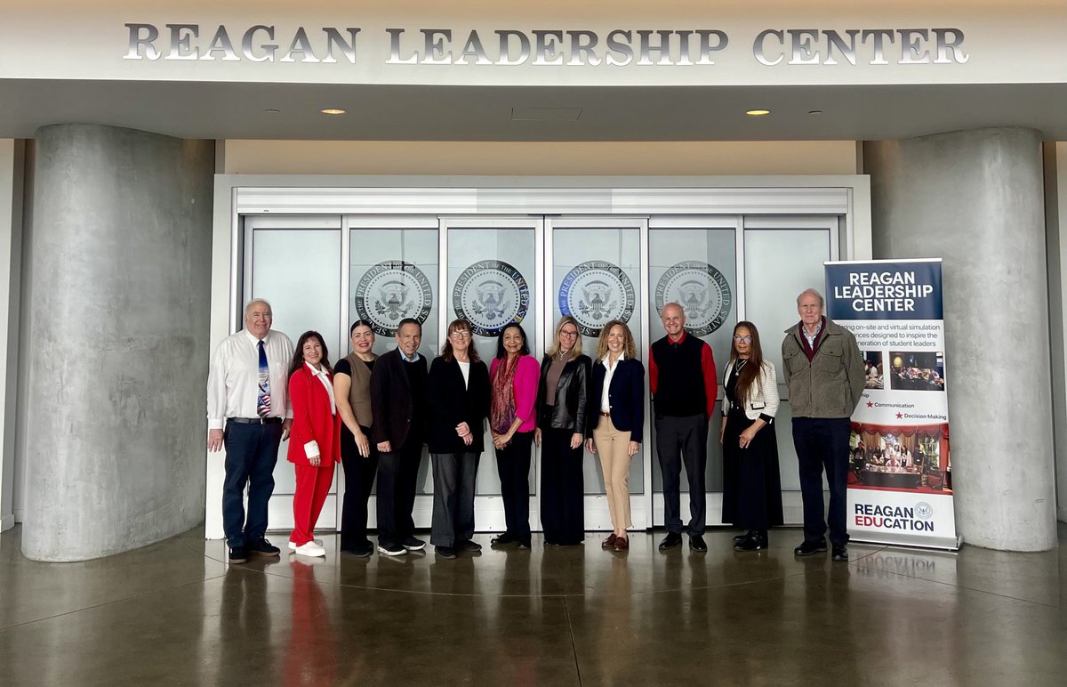 RonaldReaganEDU's tweet image. This #TeacherAppreciationWeek, we’re proud to celebrate the educators who bring the @RonaldReagan Leadership Center to life—mentoring students through hands-on simulations that build leadership and communication skills. Thank you for inspiring the next generation! 🇺🇸👏