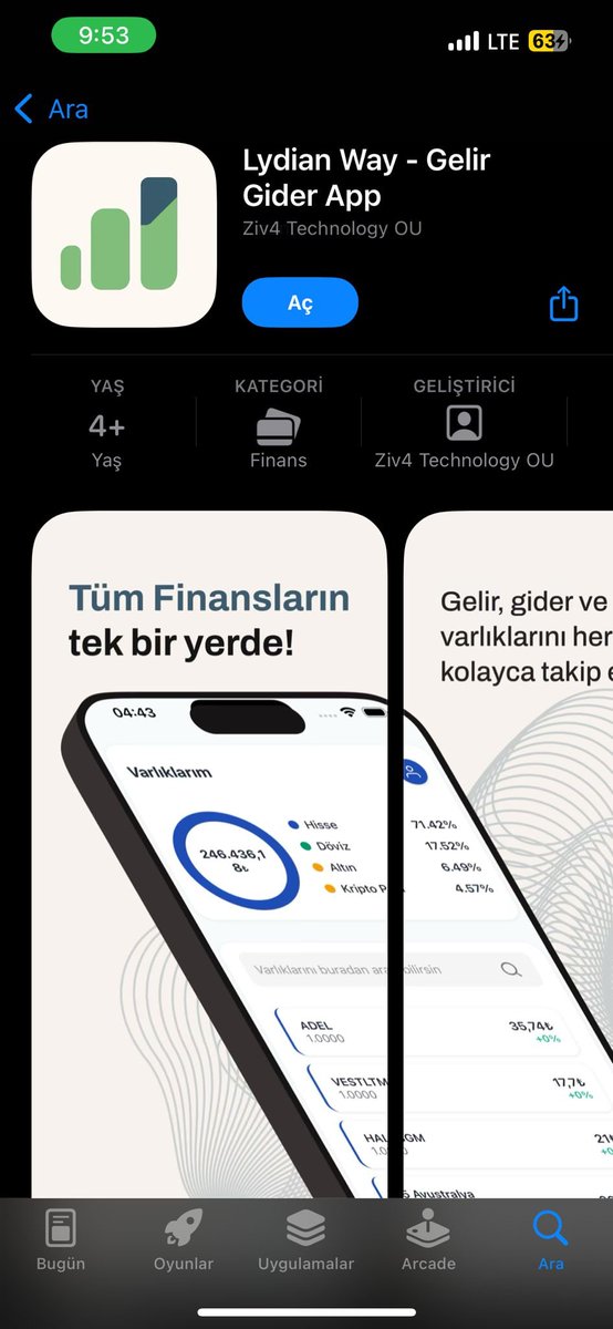 Yeni uygulamam Lydian Way - Gelir gider takibi yayında 🎊🎉🥳

Gelir giderlerin yanında kripto, bist hisse senedi, altın ve para birimlerini yönetebildiğiniz bu uygulama tamamen ücretsiz, tamamen vibe code'layarak geliştirildi.

İlk sürümü denemek isteyenler için aşağıya link