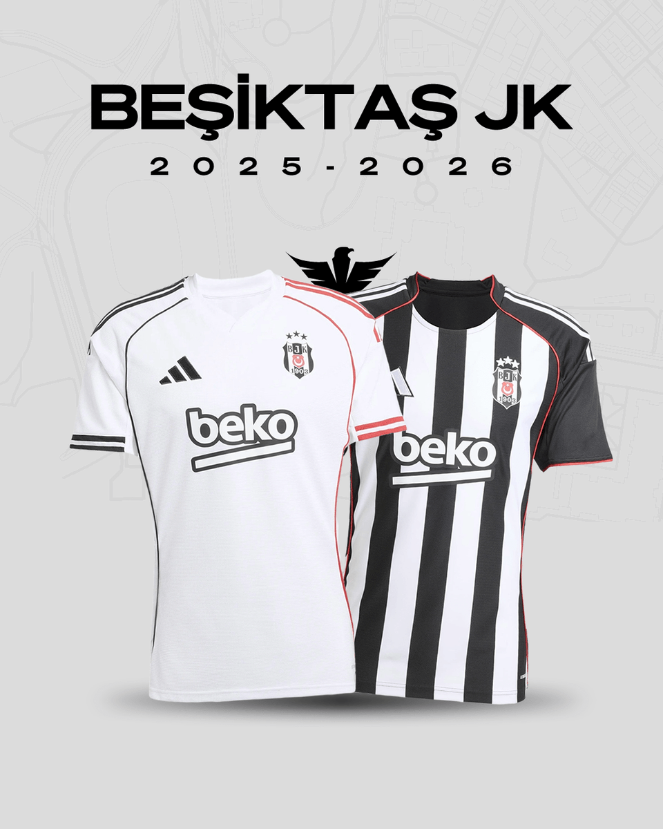 🦅 Beşiktaş'ın yeni sezon iç saha ve deplasman formasını nasıl buldunuz?