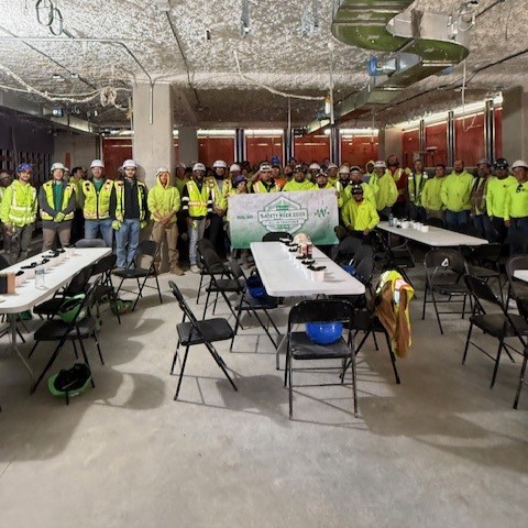 OhioStateFOD's tweet image. We had two Construction Safety Week Celebrations today! One was at the Inpatient Hospital construction site and the other was at the BMEC site.