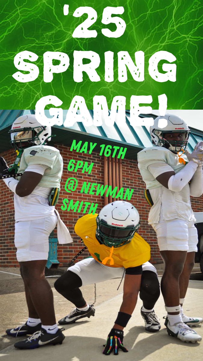Charles Daniels (@lights2longhorn) on Twitter photo 📣SPRING GAME ANNOUNCEMENT!
<a href="/NSHS_Recruits/">Newman Smith High School Recruiting</a> 2025 Spring Game May 16th 6pm @ Newman Smith!
<a href="/ThaBallCoach/">Robert Boone</a> <a href="/AustinGillmore/">Austin Gillmore</a> <a href="/JFarley25/">Jarrett Farley</a> <a href="/CoachJBraaton/">Juston Braaton</a> <a href="/nickboone26/">Nick Boone</a> <a href="/tresiggers_/">Tre Siggers</a> <a href="/TheCoachDuke/">Kevin Maduka</a>
<a href="/FridayNghtGlory/">Friday Night Glory</a> <a href="/dctf/">Dave Campbell's — TexasFootball.com</a> <a href="/ihss_dfw/">DFW Inside High School Sports</a> <a href="/texashsfootball/">Texas HS Football</a> <a href="/dfwvarsity/">dfw varsity</a> <a href="/ProfessorDiggs/">Matt Diggs</a> <a href="/Matt_Stepp817/">Matt Stepp</a> 📣SPRING GAME ANNOUNCEMENT!
<a href="/NSHS_Recruits/">Newman Smith High School Recruiting</a> 2025 Spring Game May 16th 6pm @ Newman Smith!
<a href="/ThaBallCoach/">Robert Boone</a> <a href="/AustinGillmore/">Austin Gillmore</a> <a href="/JFarley25/">Jarrett Farley</a> <a href="/CoachJBraaton/">Juston Braaton</a> <a href="/nickboone26/">Nick Boone</a> <a href="/tresiggers_/">Tre Siggers</a> <a href="/TheCoachDuke/">Kevin Maduka</a>
<a href="/FridayNghtGlory/">Friday Night Glory</a> <a href="/dctf/">Dave Campbell's — TexasFootball.com</a> <a href="/ihss_dfw/">DFW Inside High School Sports</a> <a href="/texashsfootball/">Texas HS Football</a> <a href="/dfwvarsity/">dfw varsity</a> <a href="/ProfessorDiggs/">Matt Diggs</a> <a href="/Matt_Stepp817/">Matt Stepp</a>