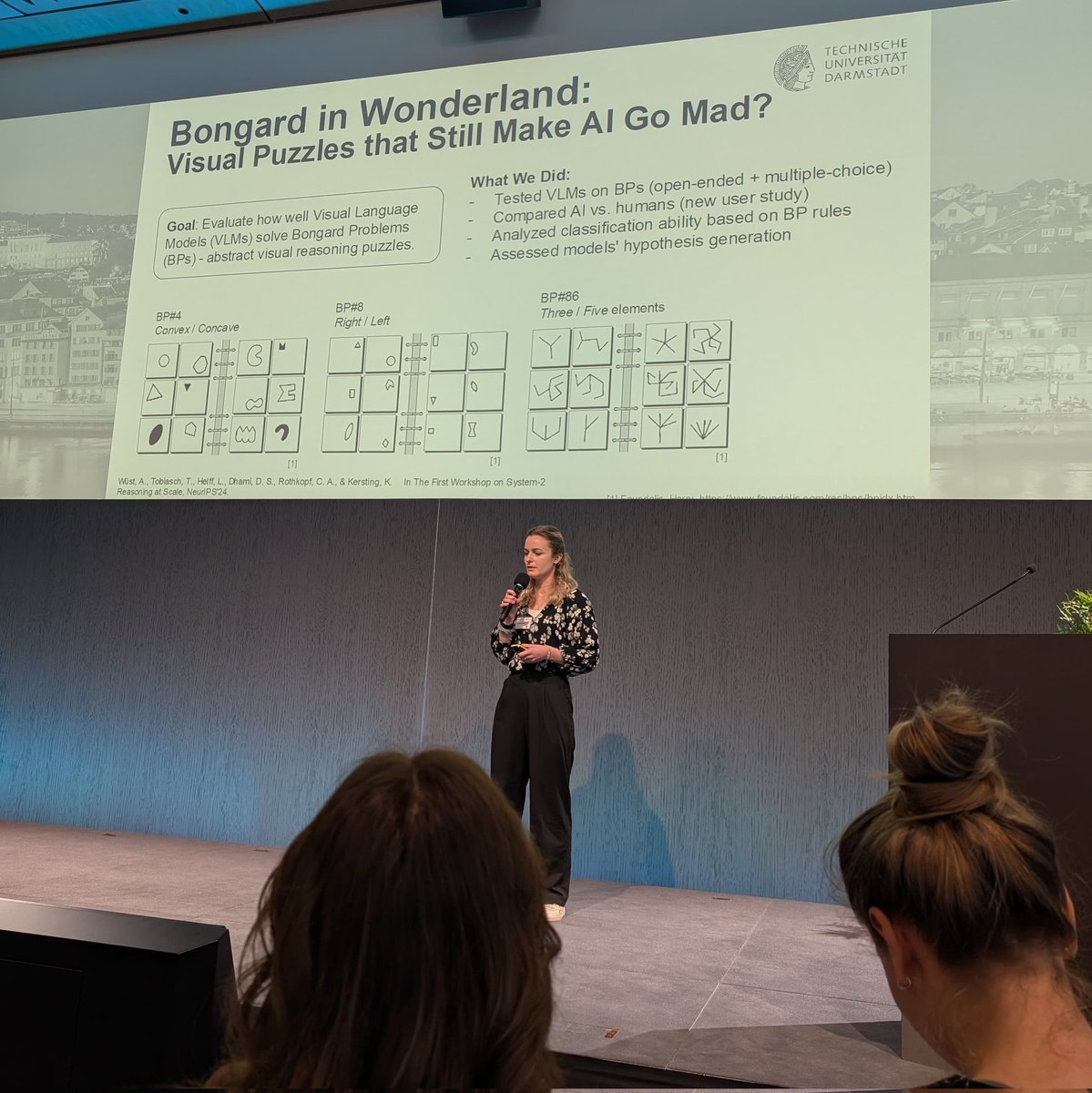 toniwuest's tweet image. Had a fantastic time at the Women in Data Science (WiDS) Zurich conference today! I had the chance to present my work on Bongard Problems and connect with many inspiring women in data science. Grateful for the insightful talks and engaging conversations! ✨ #WiDS2025 #WomenInTech