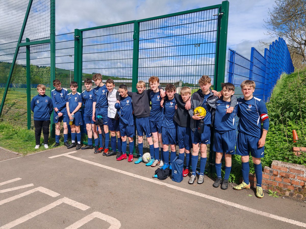 S2/S3 Football team at Blairgowrie High School. A narrow defeat in a P&amp;K league match but great performance from all involved. MVP for Crieff High - Charlie D.