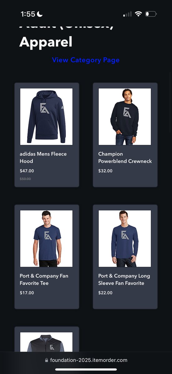 Foundation Athletics apparel store is back open from now until May 18th❕Click the apparel link on thefathletics.com to get some new gear.