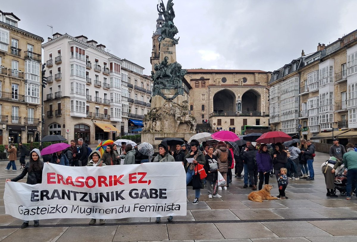 Gaur salatu dugu Haron izandako erailketa matxista.
Aski da!
Erasorik ez, erantzunik gabe!