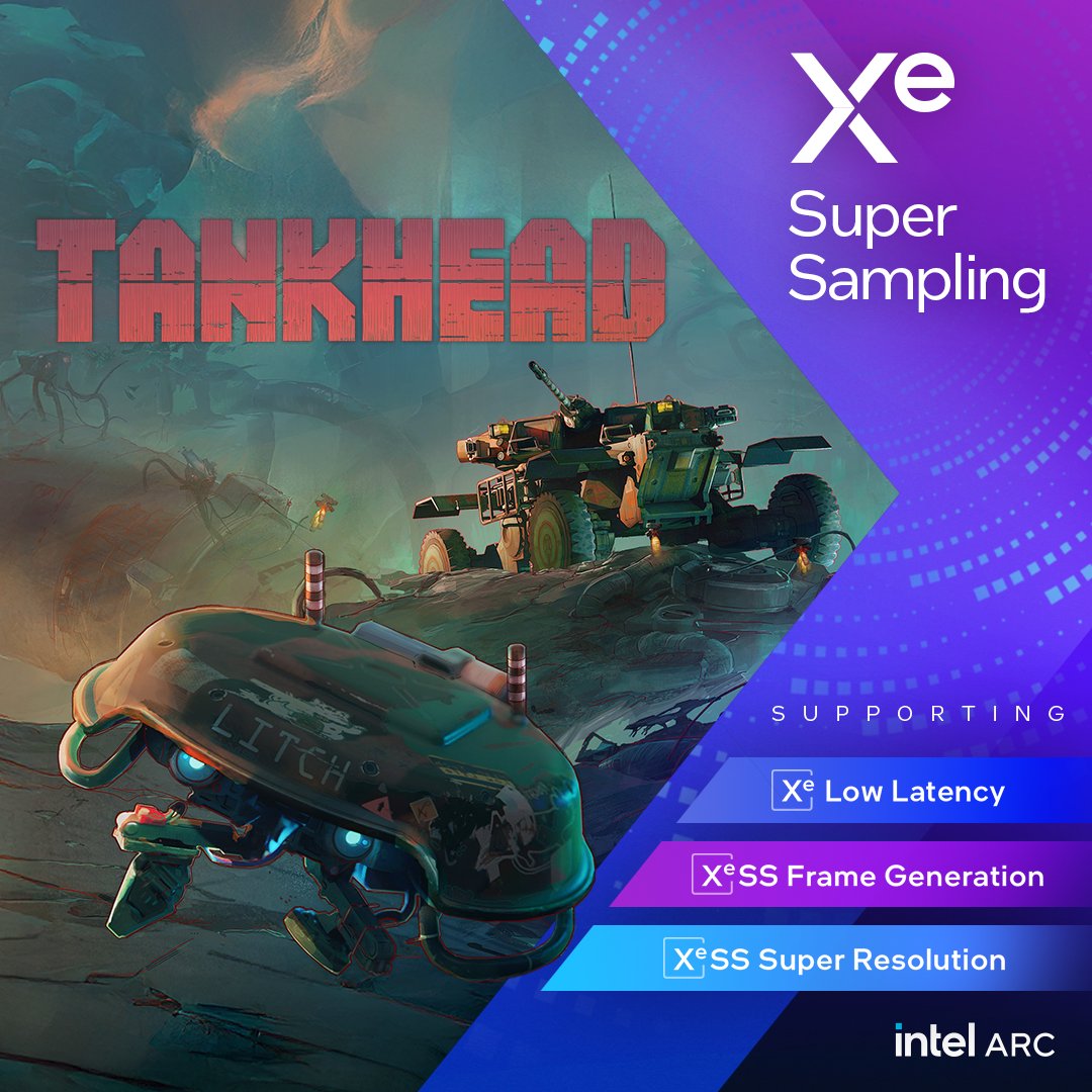 IntelGaming's tweet image. In @playtankhead, you’re piloting a drone tank and scavenging valuable parts. In our world, the most valuable part is #XeSS 2 support for enhanced visuals. 

Embark on your journey today. intel.ly/4jUogR4
