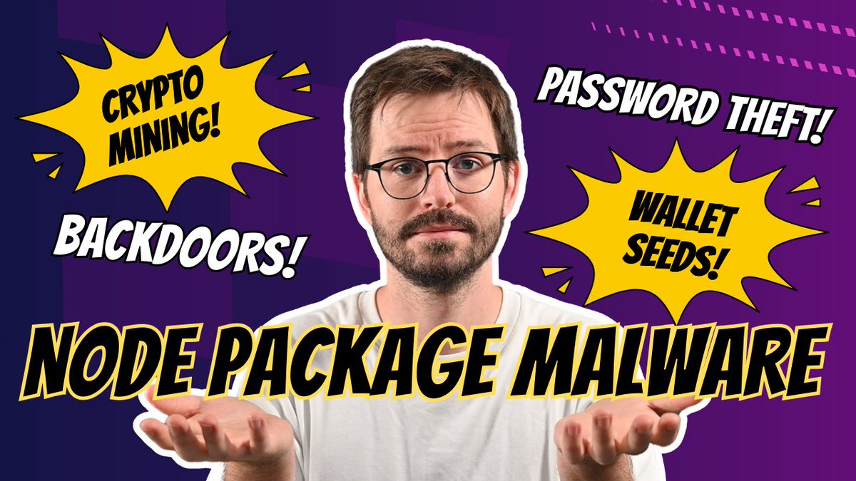 𝗣𝗶𝗰𝘁𝘂𝗿𝗲 𝘁𝗵𝗶𝘀: You’re installing a popular #JavaScript library. Shortly after installation, you discover it has been stealing your secrets, mining crypto, or opening a backdoor on your machine. 

This is just how supply chain attacks often unfold in the Node.js