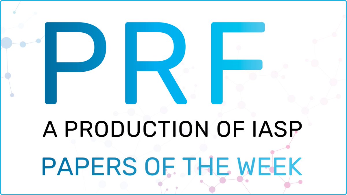 Take a look at this week’s newest #PapersoftheWeek #EditorsPicks here! bit.ly/47lSDu3 #PRF