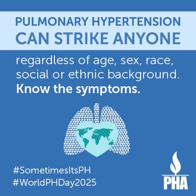 Pulmonary hypertension can affect anyone, regardless of their age, gender, race or background.

🎗️ Today’s the final day to use code PH20 in support of #WorldPHDay.
Shop now at oxiwear.fitness/ph20 and take 20% off your OxiWear device.
.
.
.
.
#WorldPHDay2025 #SometimesItsPH