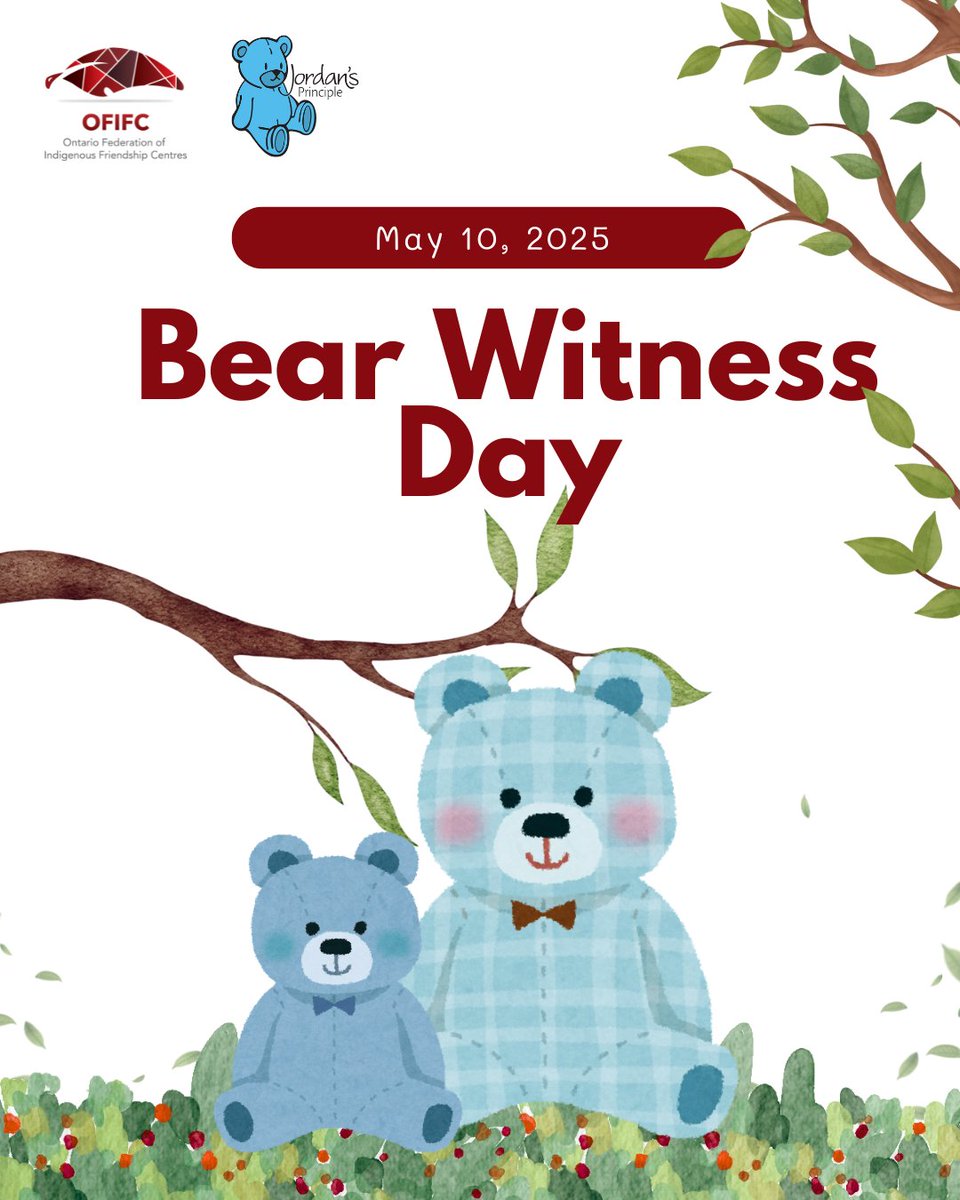 Today is #BearWitnessDay, which honours Jordan River Anderson and his family for the gift of #JordansPrinciple.

Jordan’s Principle is a child-first principle and legal rule that ensures Indigenous children and youth get the services they need when they need them. It was