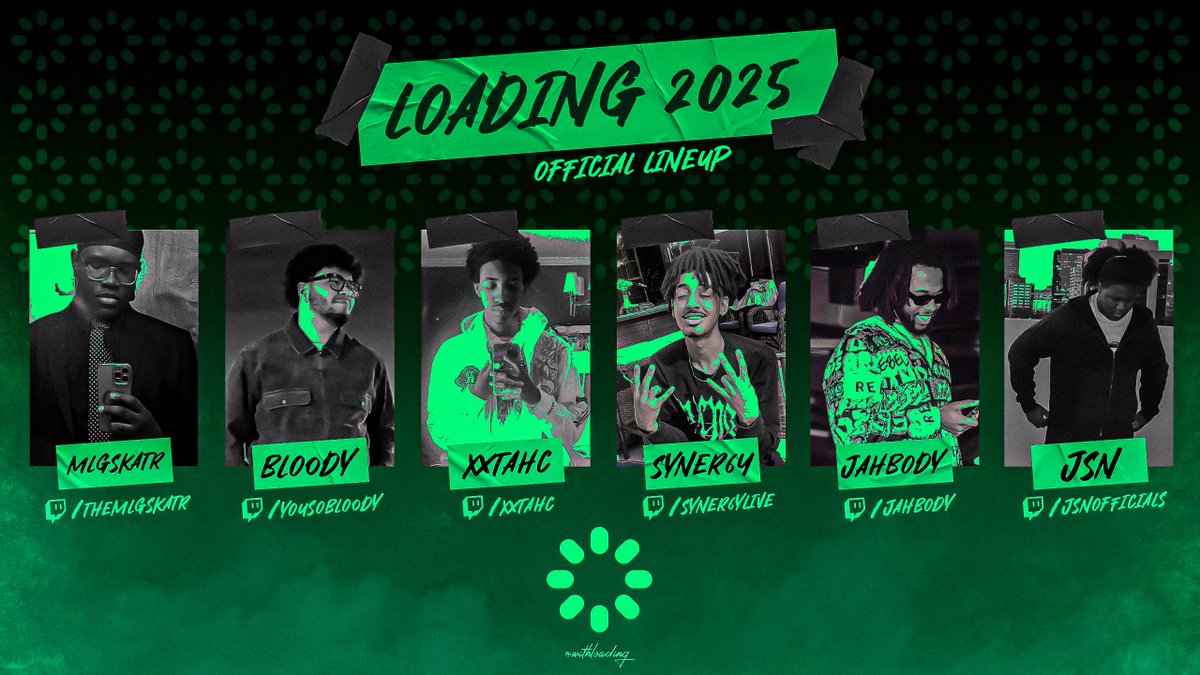 withloading's tweet image. Welcome to Loading 💚