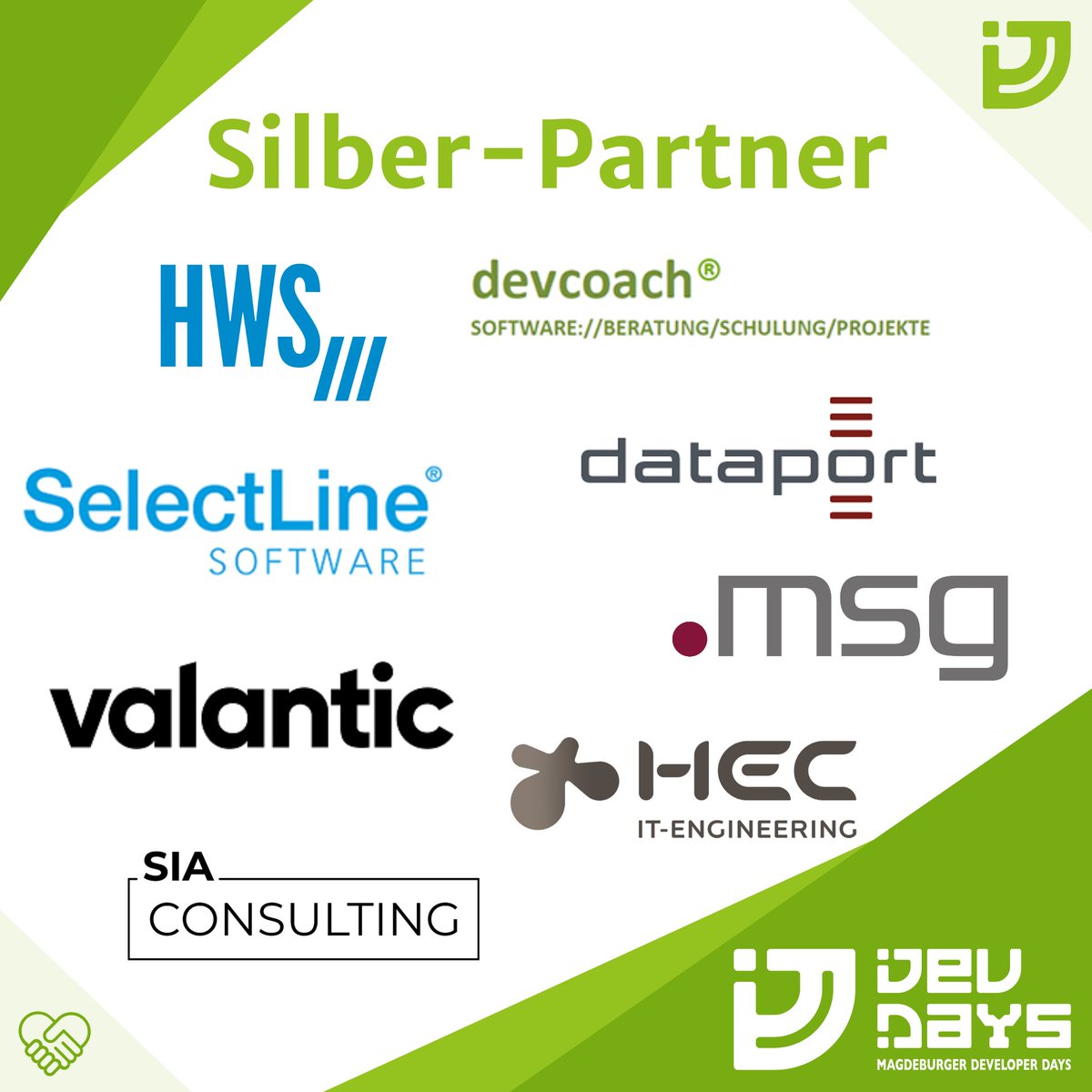 Magdeburger Developer Days (@devdaysmd) on Twitter photo Auch unseren Silber-Partnern danken wir vielmals. 🚀🥈
Weitere Infos findet ihr auf unserer Sponsorenübersicht.
#mddevdays #mddevdays25 Auch unseren Silber-Partnern danken wir vielmals. 🚀🥈
Weitere Infos findet ihr auf unserer Sponsorenübersicht.
#mddevdays #mddevdays25