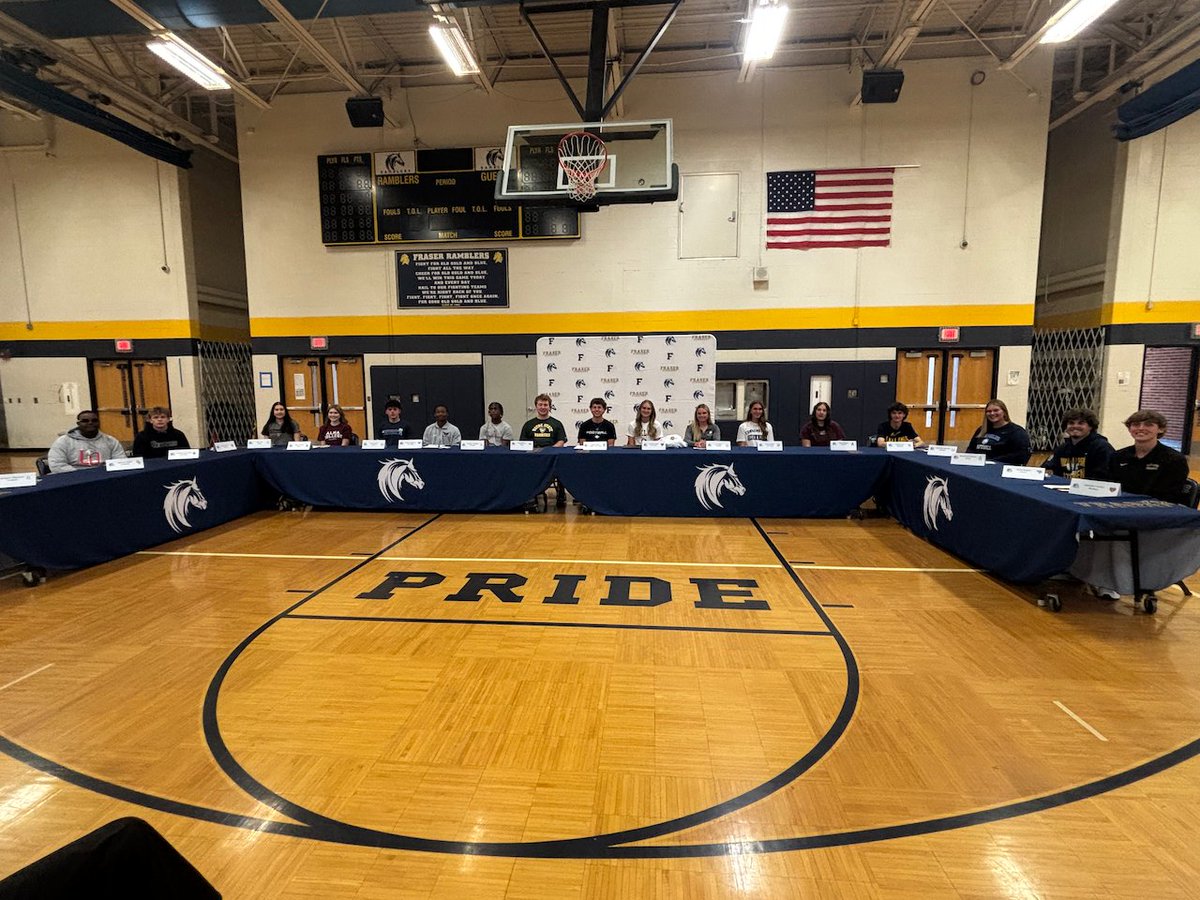 Congrats to the 20 FHS Seniors student-athletes who officially committed to continuing their athletic careers in college!
We were proud to celebrate their achievements at our College Signing Day event &amp; recognize the hard work, dedication, &amp; passion of these Ramblers.