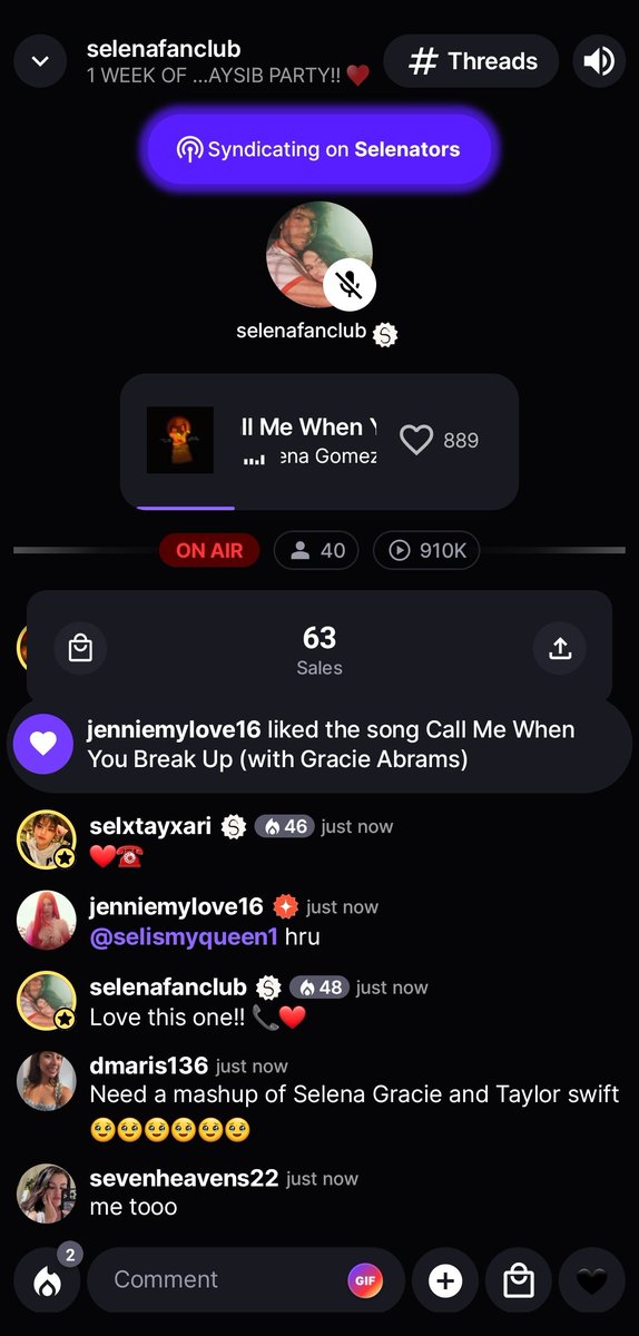 sevenheavens22's tweet image. Selena x gracie blasting 🙂‍↕️
#ISaidILoveYouFirst
#AndYouSaidItBack
@SelenaFanClub