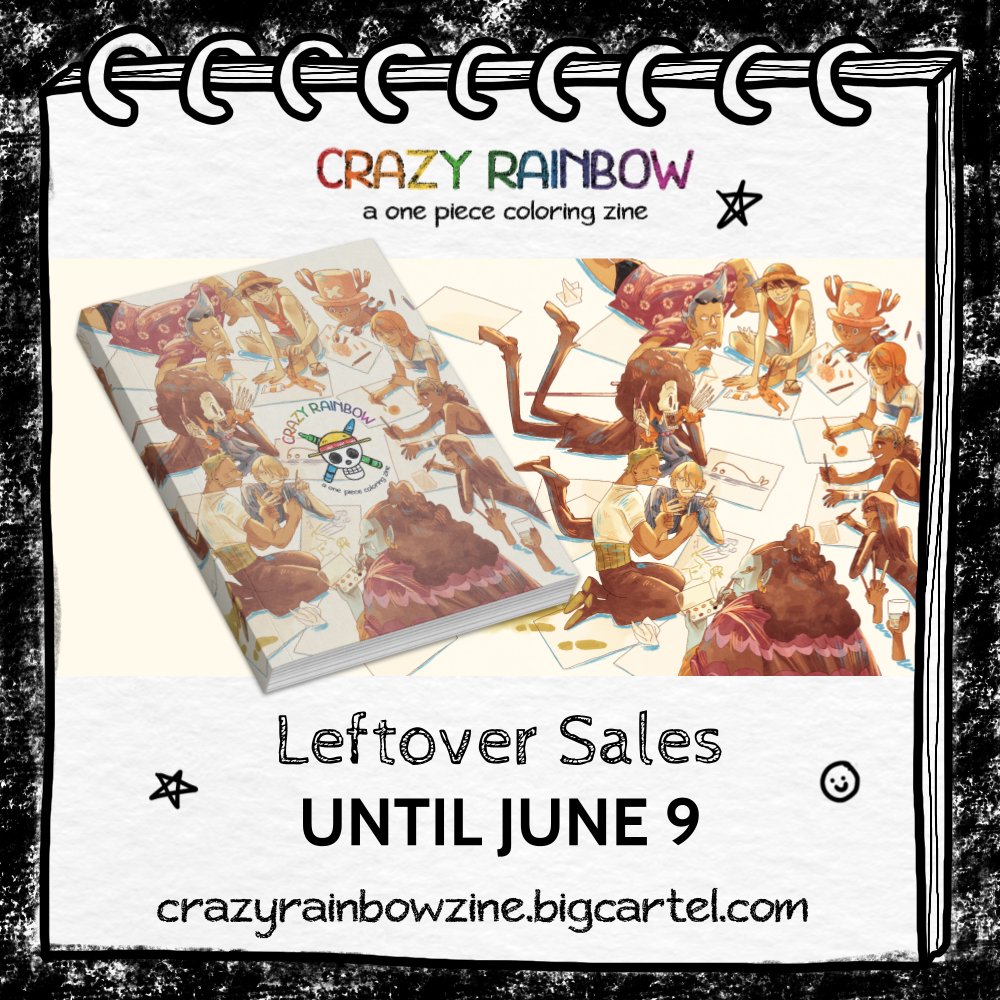 CRAZY RAINBOW - One Piece Coloring Book tweet media