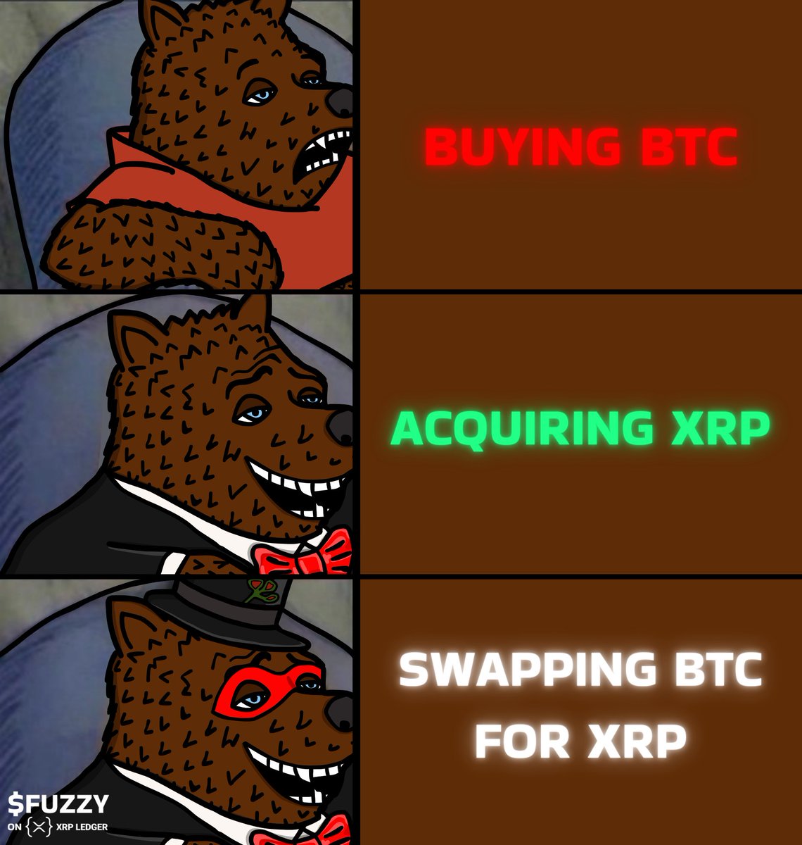 There are levels to the game. $FUZZY $XRP