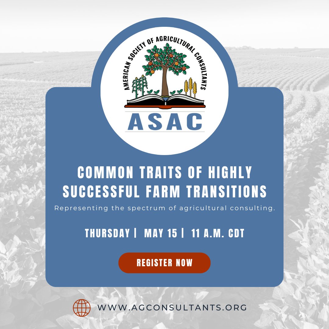 Hear from Mike Downey who leads the Succession Planning program for UnCommon Farms, which consults with farm businesses on 6 key areas: strategic planning, management/leadership, human resources/labor, financials, succession &amp; risk management. bit.ly/3y4SIVI