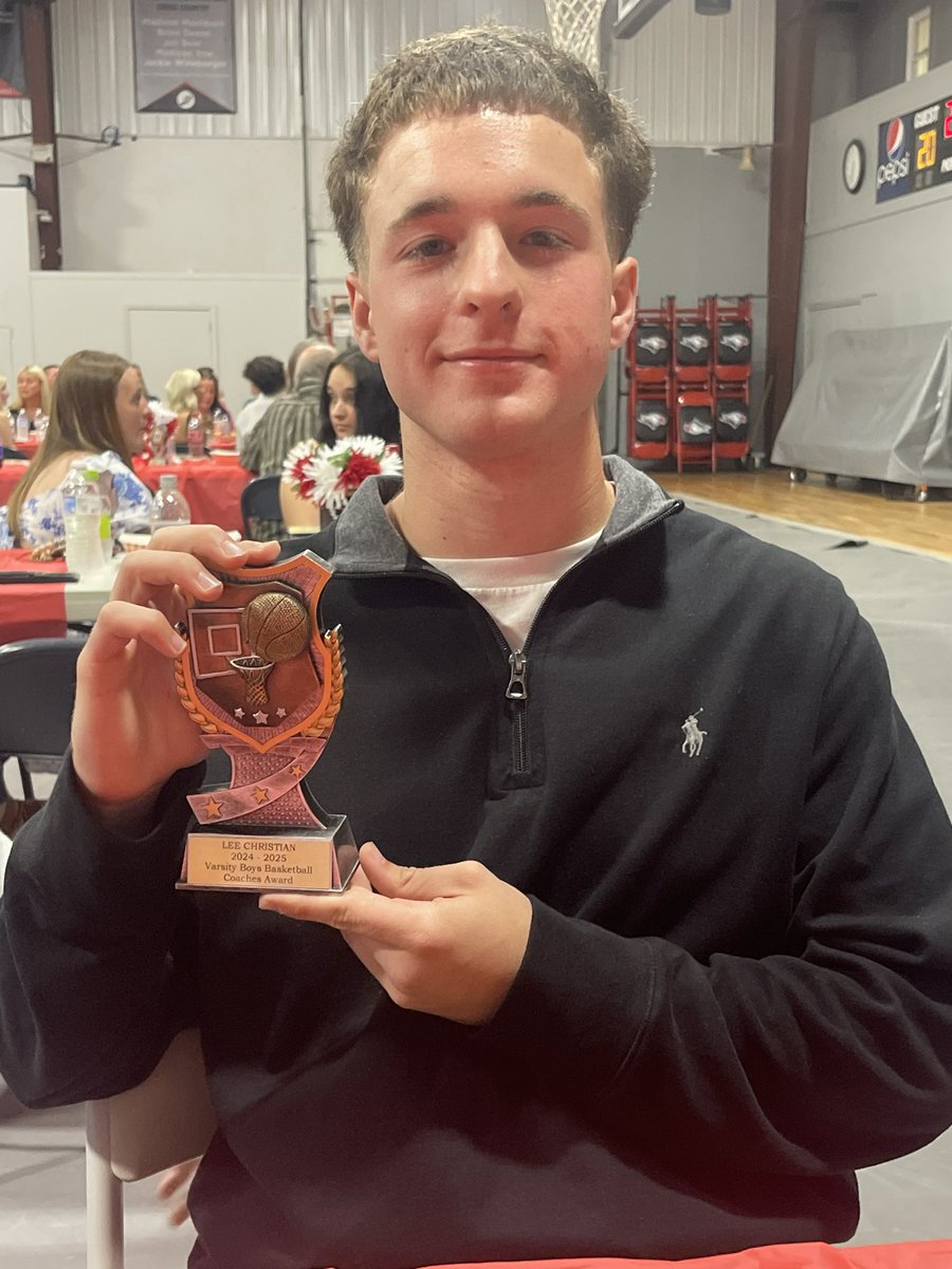 Blessed to make all conference and receive athlete of the year and the coaches award for basketball at Lee Christian.