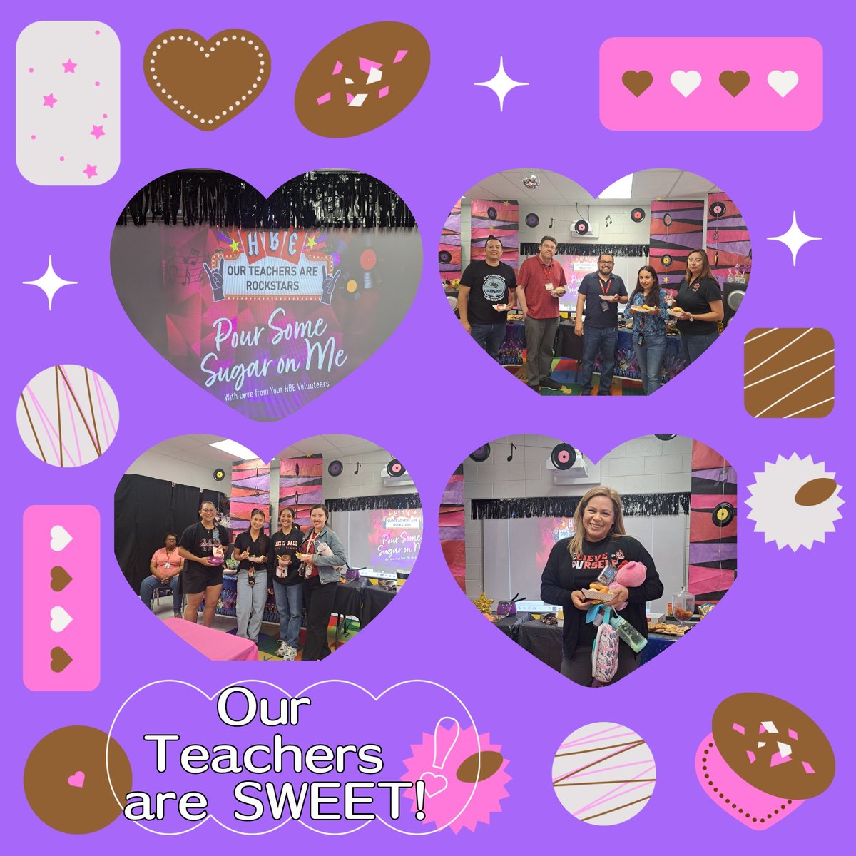 CHerrera_HBES (@herreracristie) on Twitter photo Our teachers are SWEET! Thank you to Ms. Alexander for handing out sweet treats to our teachers & staff. #TimeToShine <a href="/HBall_ES/">Ana Soto</a> <a href="/SusanaZ_HBES/">Susana Zamora</a> <a href="/asper_HBES/">asper robles</a> <a href="/VBMolinar_HBES/">VBraxtonMolinar_HBES</a> Our teachers are SWEET! Thank you to Ms. Alexander for handing out sweet treats to our teachers & staff. #TimeToShine <a href="/HBall_ES/">Ana Soto</a> <a href="/SusanaZ_HBES/">Susana Zamora</a> <a href="/asper_HBES/">asper robles</a> <a href="/VBMolinar_HBES/">VBraxtonMolinar_HBES</a>