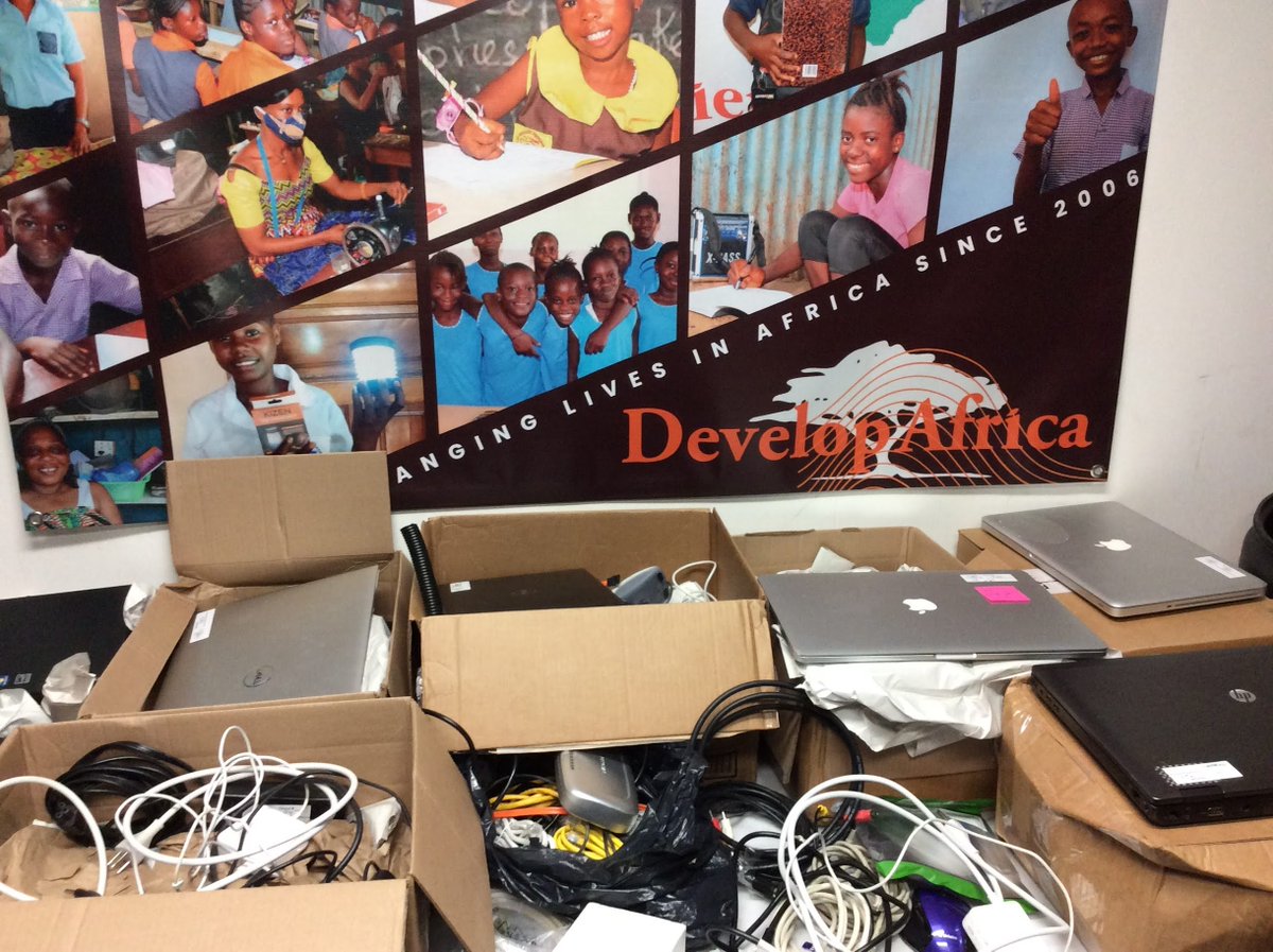 developafrica's tweet image. #computerequipmentforkids, your donation of laptops and technology supplies is greatly appreciated. Thank you so much for your generosity!
Visit bit.ly/supplies2africa to find out how you can help today.
#EducationMatters #MakingaDifference #ThankfulThursday #Charity