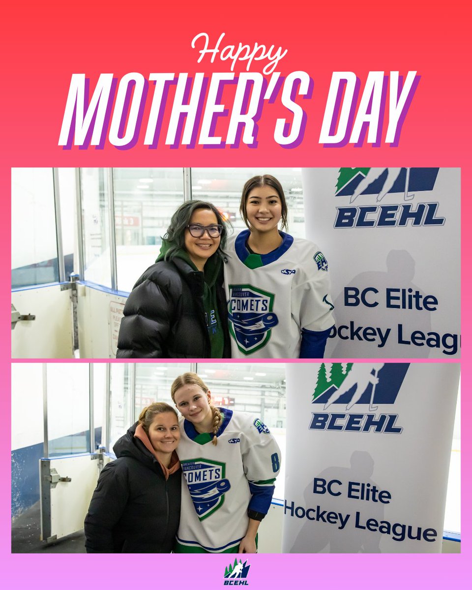 The BCEHL would like to wish all the stellar moms a Happy Mother’s Day!