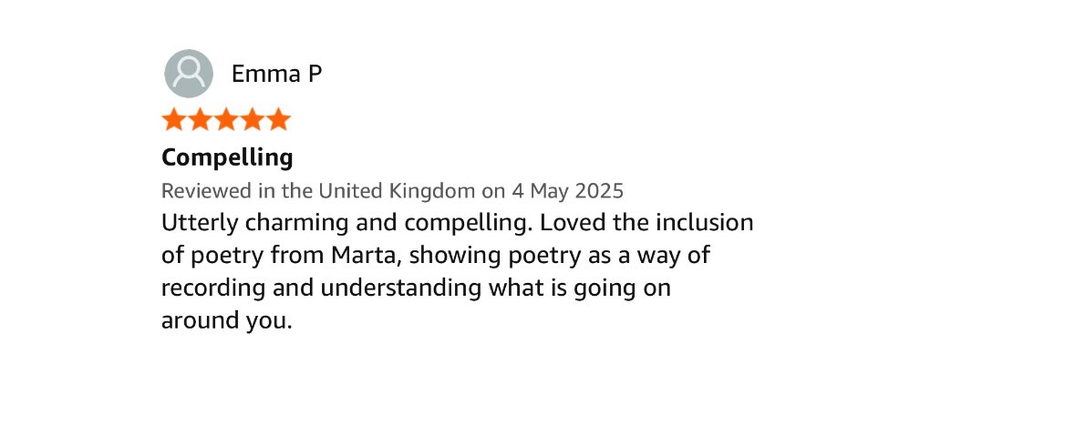 Thank you, Emma Perry, for taking the time to post about ‘Jakub’s Otter’ on Amazon. 🙂🦦