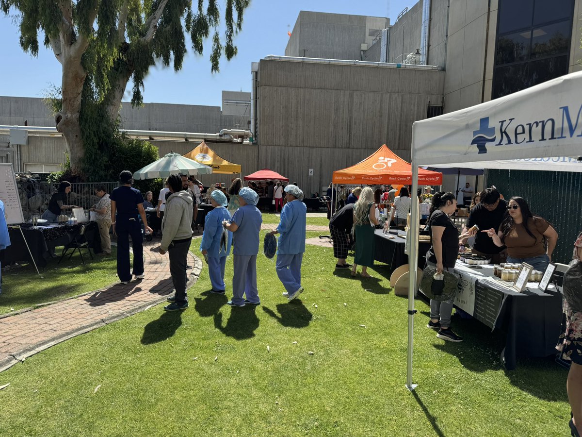Happy Nurses Week from all of us at Kern Medical! 💙🏥 This week, we are celebrating our incredible nursing staff with gratitude and joy-including a very successful Retail Therapy day on Thursday! 🛍️ Thank you to our amazing local vendors who helped make the day extra special.