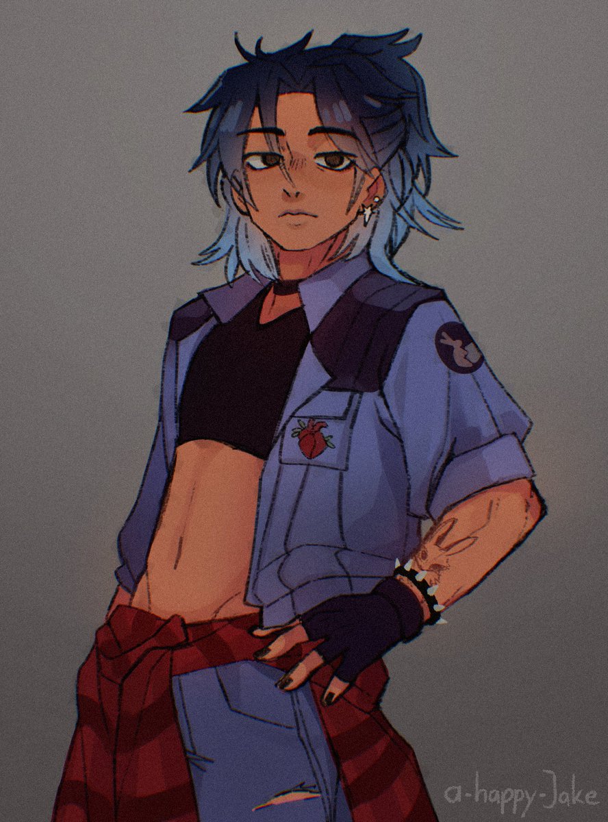 I'm so glad lone wolf Jake won hehe #deadbydaylight #dbdfanart