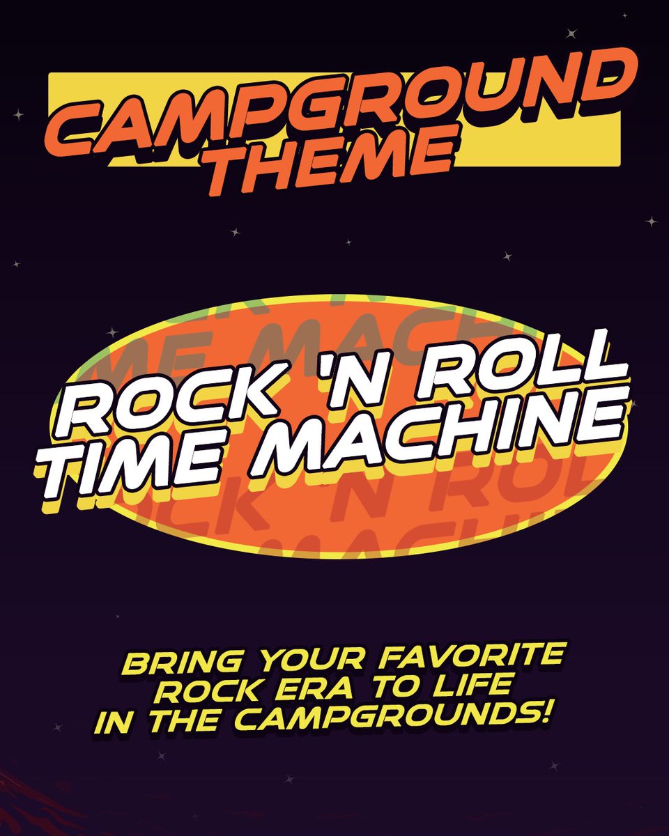 Welcome To Rockville (@rockvillefest) on Twitter photo Campers! As you gear up to step into the rock'n'roll time machine... there's a few things to know before you go! Keep this post handy for a crash course in camping, including: Wristbands, Vehicle policy, Pre-Party lineup and more! The campgrounds are ready to rock... are you? Campers! As you gear up to step into the rock'n'roll time machine... there's a few things to know before you go! Keep this post handy for a crash course in camping, including: Wristbands, Vehicle policy, Pre-Party lineup and more! The campgrounds are ready to rock... are you?