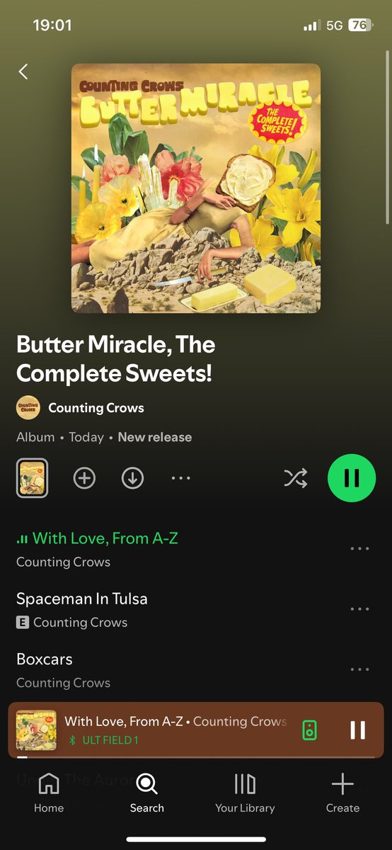 Friday, a lovely new sour from <a href="/WWolfBrewery/">Wicklow Wolf Brewery | B Corp™</a> and great to have the imperious Southern living from <a href="/DOT_Brew/">DOT brew</a> back. All accompanied with the new <a href="/CountingCrows/">Counting Crows</a>