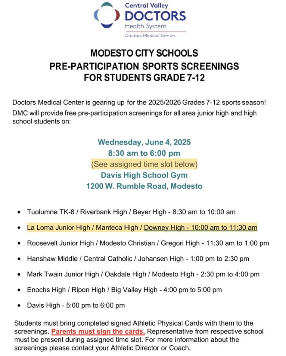 Important date to bookmark!