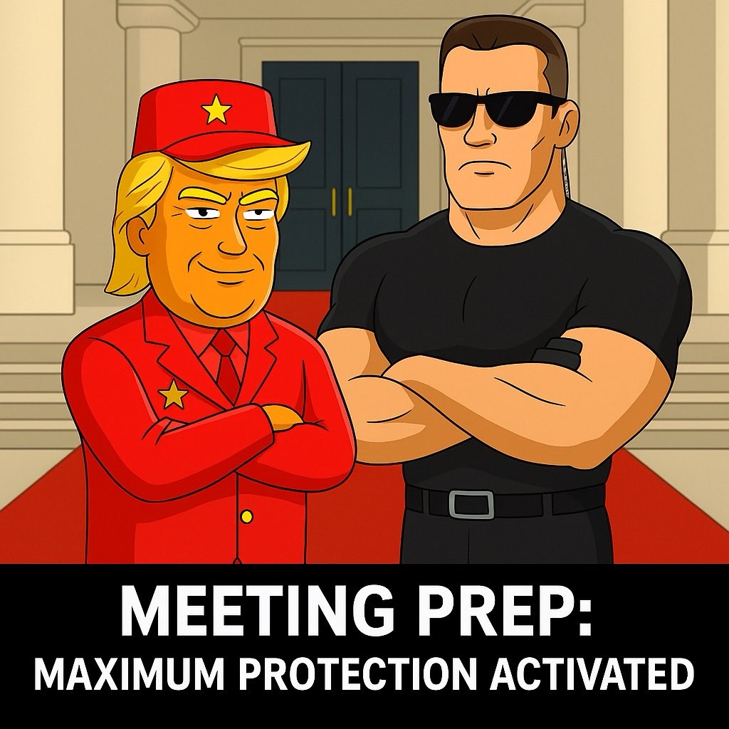 Hahaha 

Why Xi security most small

#trump